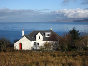 The walk to Bunnahabhain gives incredible views of the North Sea and the Isle of Jura.