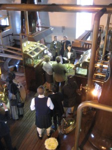 A whisky wedding at Bruichladdich.