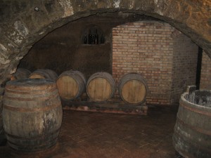 Rionero has miles of underground grottos used for winemaking and storage throughout the centuries.